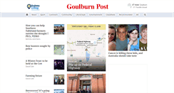 Desktop Screenshot of goulburnpost.com.au